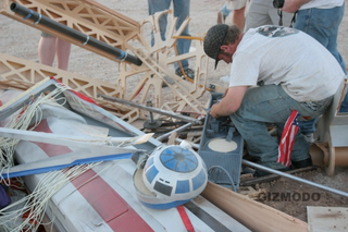 Illustration for article titled Video: The Rocket-Powered X-Wing's Flight...and Death